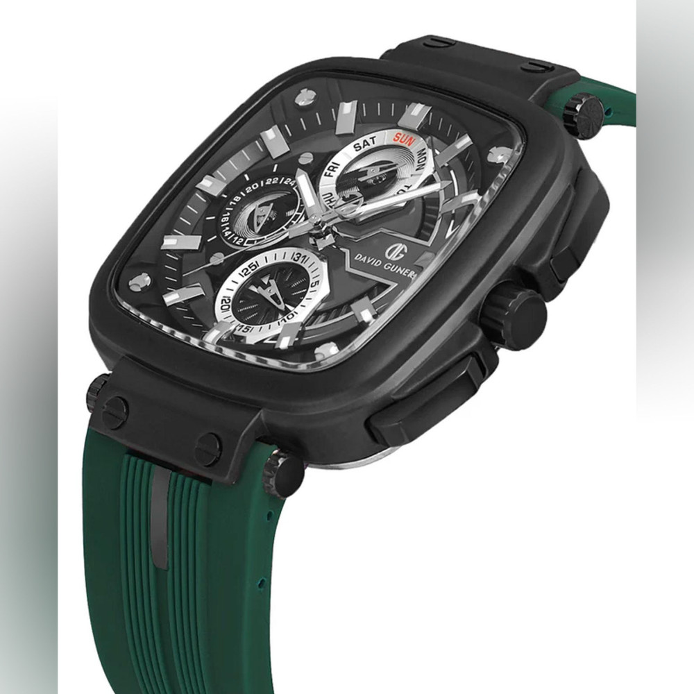 ساعت مچی مردانه اصل | برند دیوید گانر | مدل DG-8500GD-ZF10