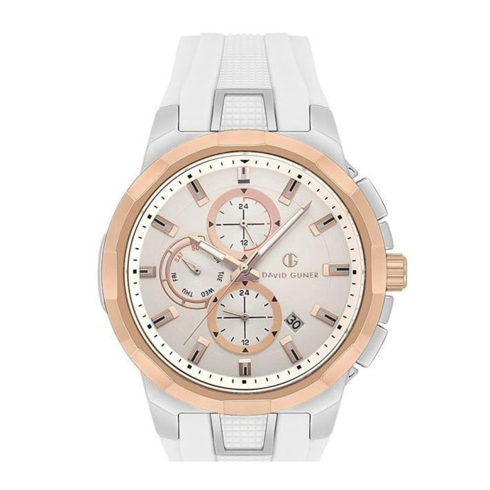 ساعت مچی مردانه اصل | برند دیوید گانر | مدل DG-8696GD-E1