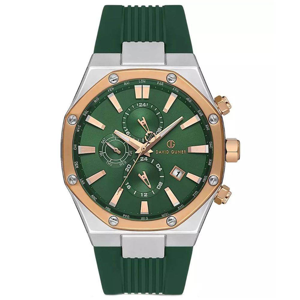 ساعت مچی مردانه اصل | برند دیوید گانر | مدل DG-8821GD-E10