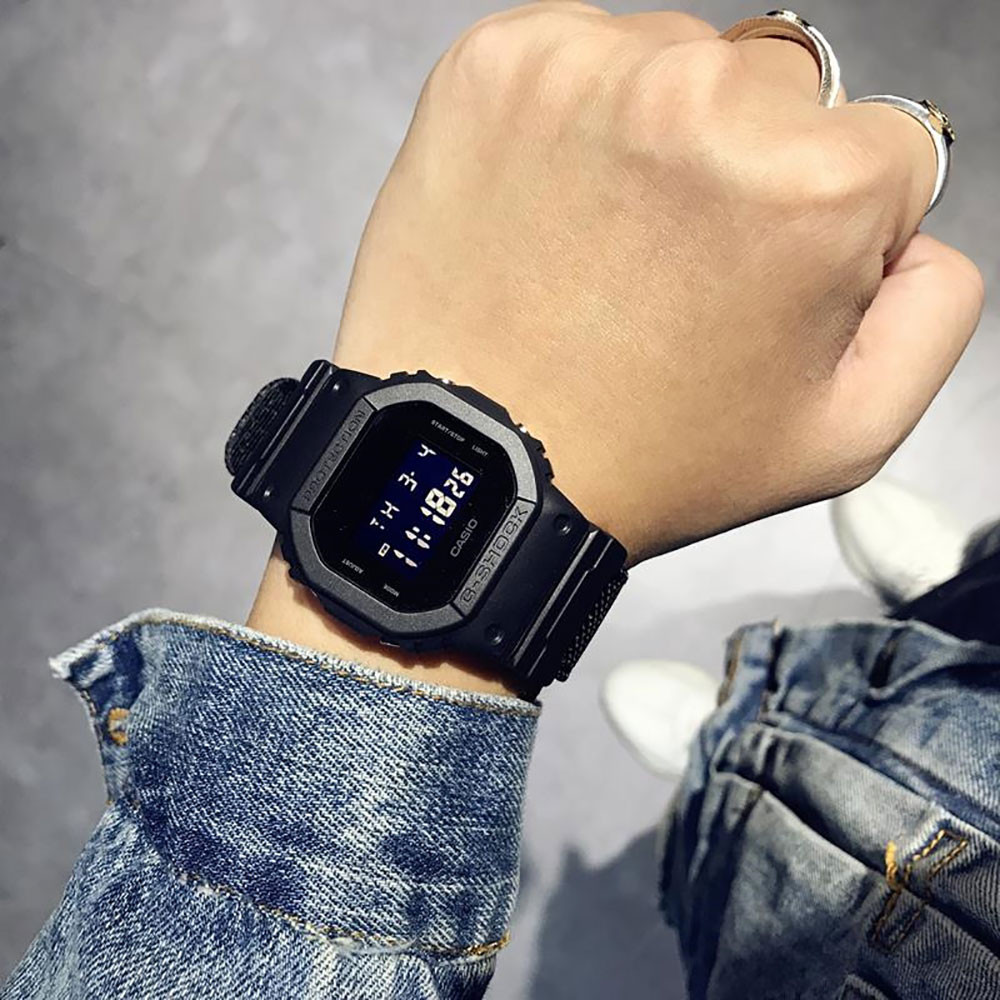 ساعت مچی مردانه اصل | برند کاسیو | مدل DW-5600BBN-1DR