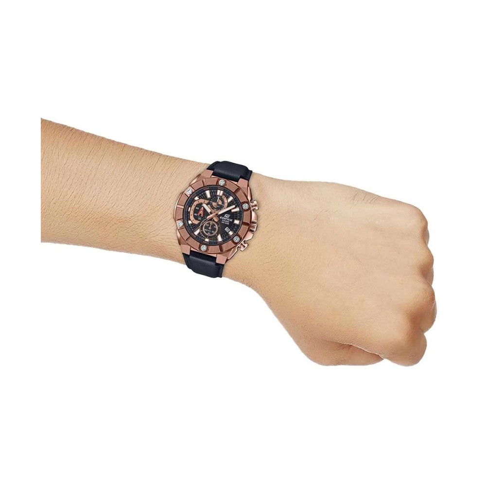 ساعت مچی مردانه اصل | برند کاسیو | مدل EFR-569BL-1AVUDF