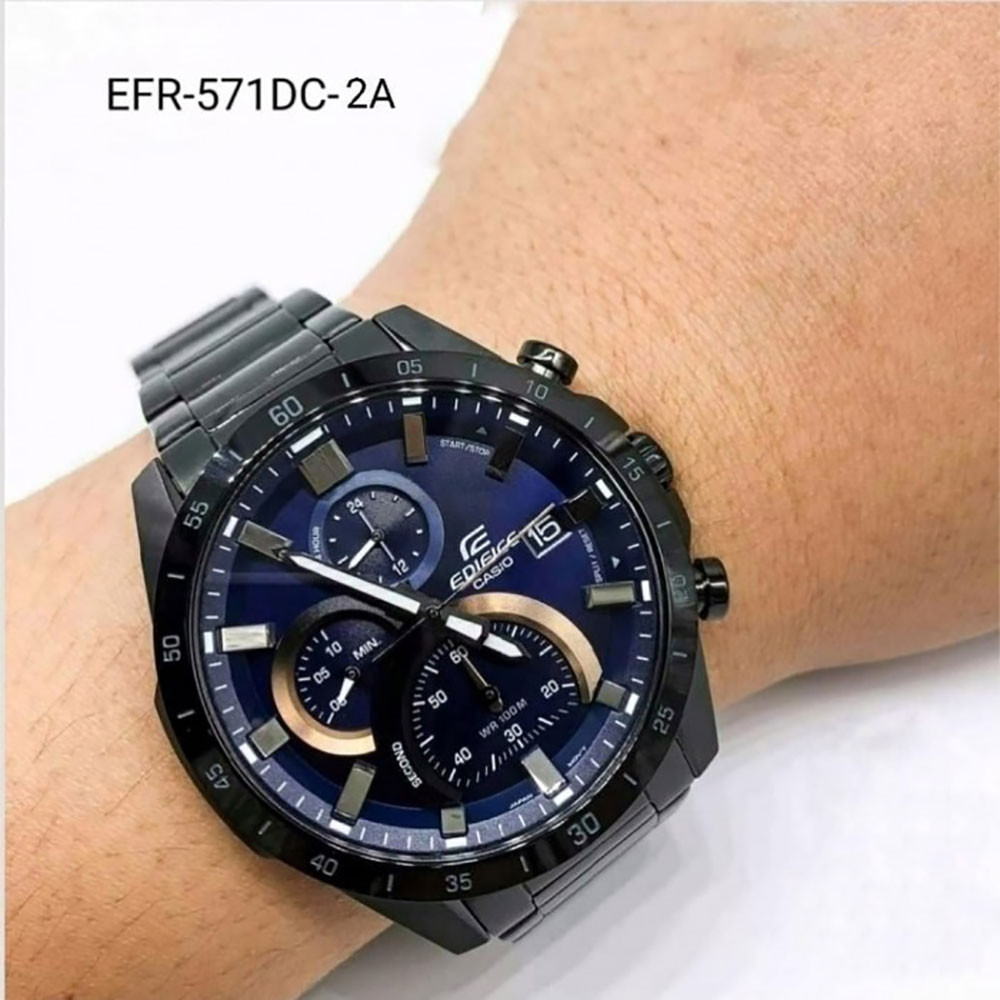 ساعت مچی مردانه اصل | برند کاسیو | مدل EFR-571DC-2AVUDF