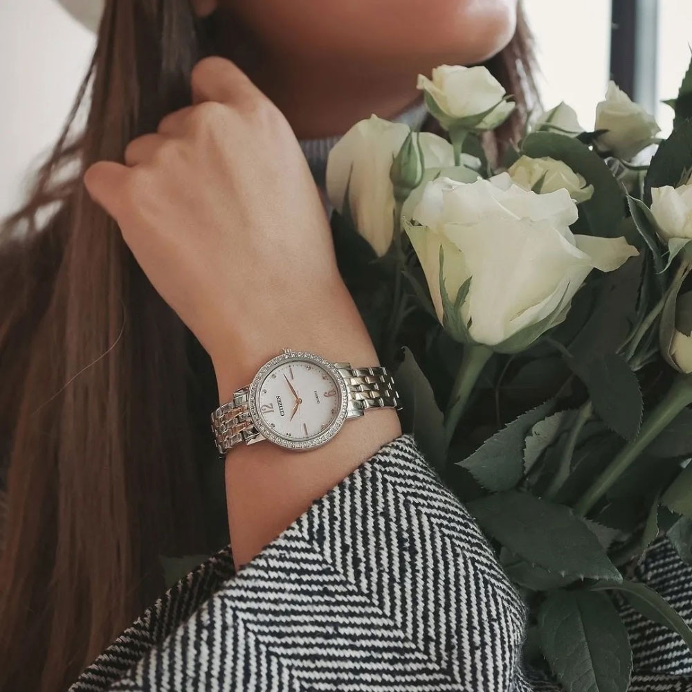 ساعت مچی زنانه اصل | برند سیتیزن | مدل EL3106-59D