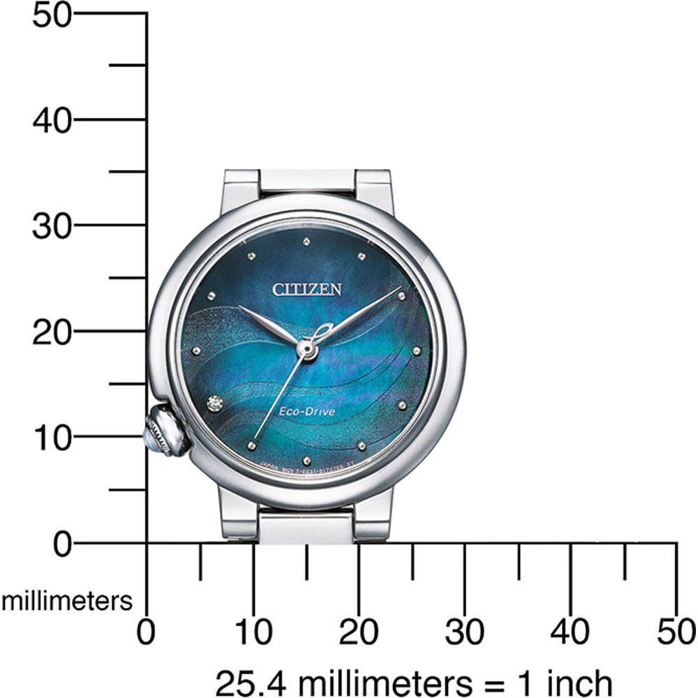 ساعت مچی زنانه اصل | برند سیتیزن | مدل EM0910-80N