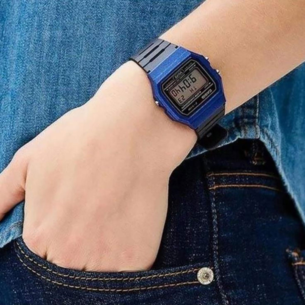 ساعت مچی مردانه اصل | برند کاسیو | مدل F-91WM-2ADF