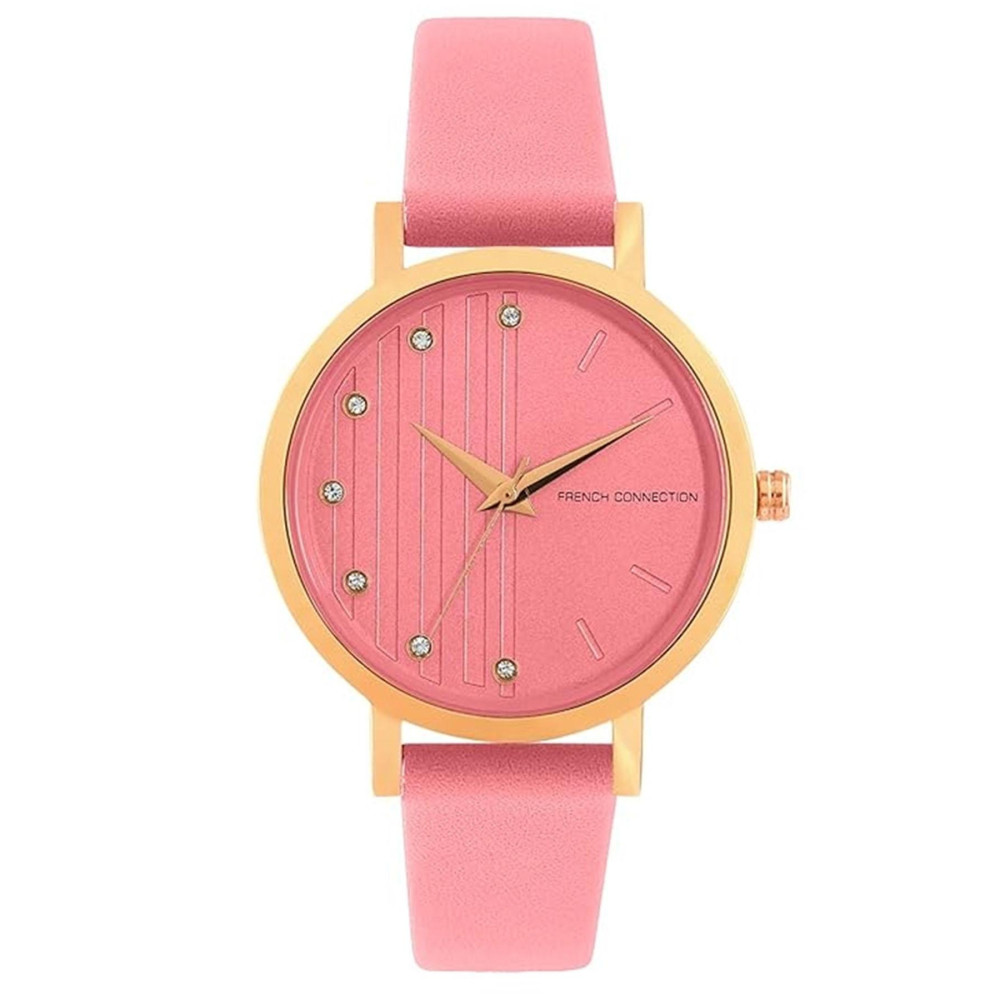 ساعت مچی زنانه اصل | برند فرنچ کانکشن | مدل FC20-63H-R