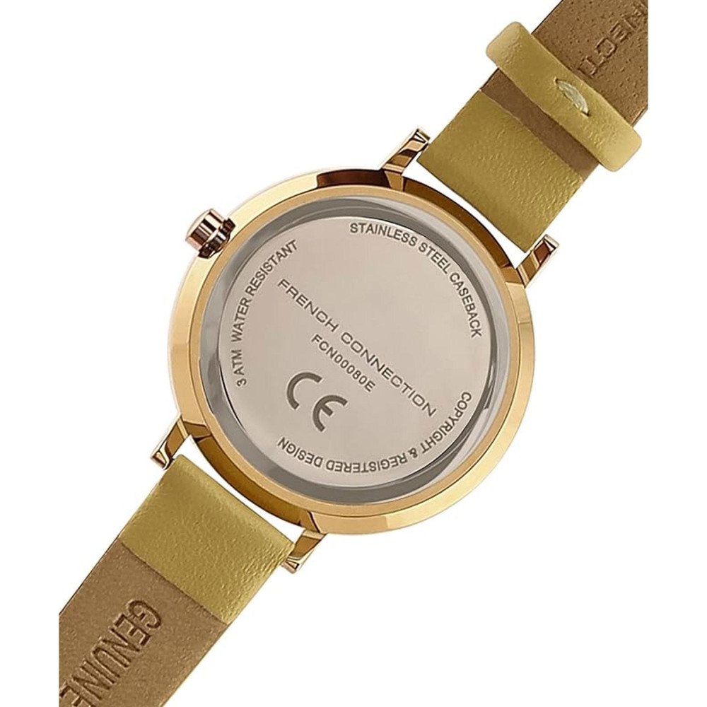 ساعت مچی زنانه اصل | برند فرنچ کانکشن | مدل FCN00080E