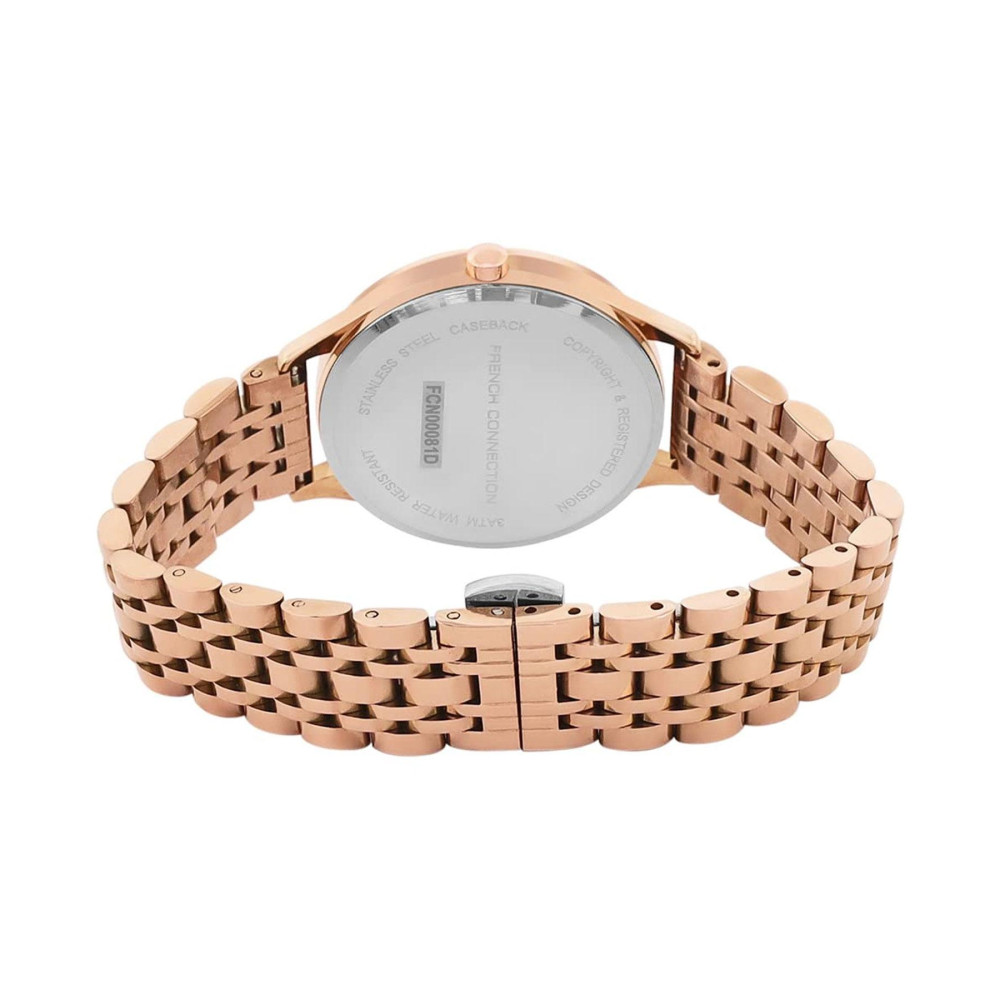 ساعت مچی زنانه اصل | برند فرنچ کانکشن | مدل FCN00081D