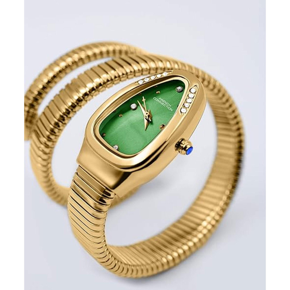 ساعت مچی زنانه اصل | برند فرنچ کانکشن | مدل FCN0110GM