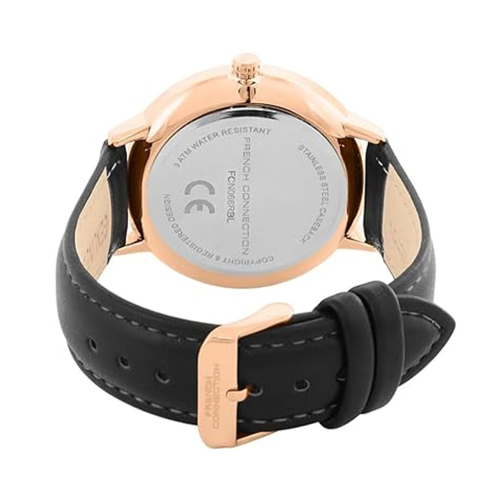 ساعت مچی مردانه اصل | برند فرنچ کانکشن | مدل FCN066RBL