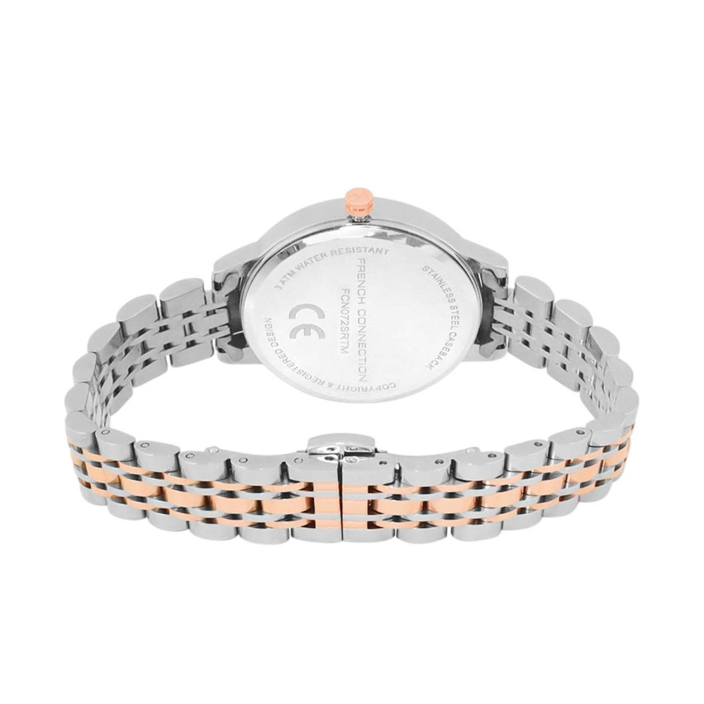 ساعت مچی زنانه اصل | برند فرنچ کانکشن | مدل FCN072RTM