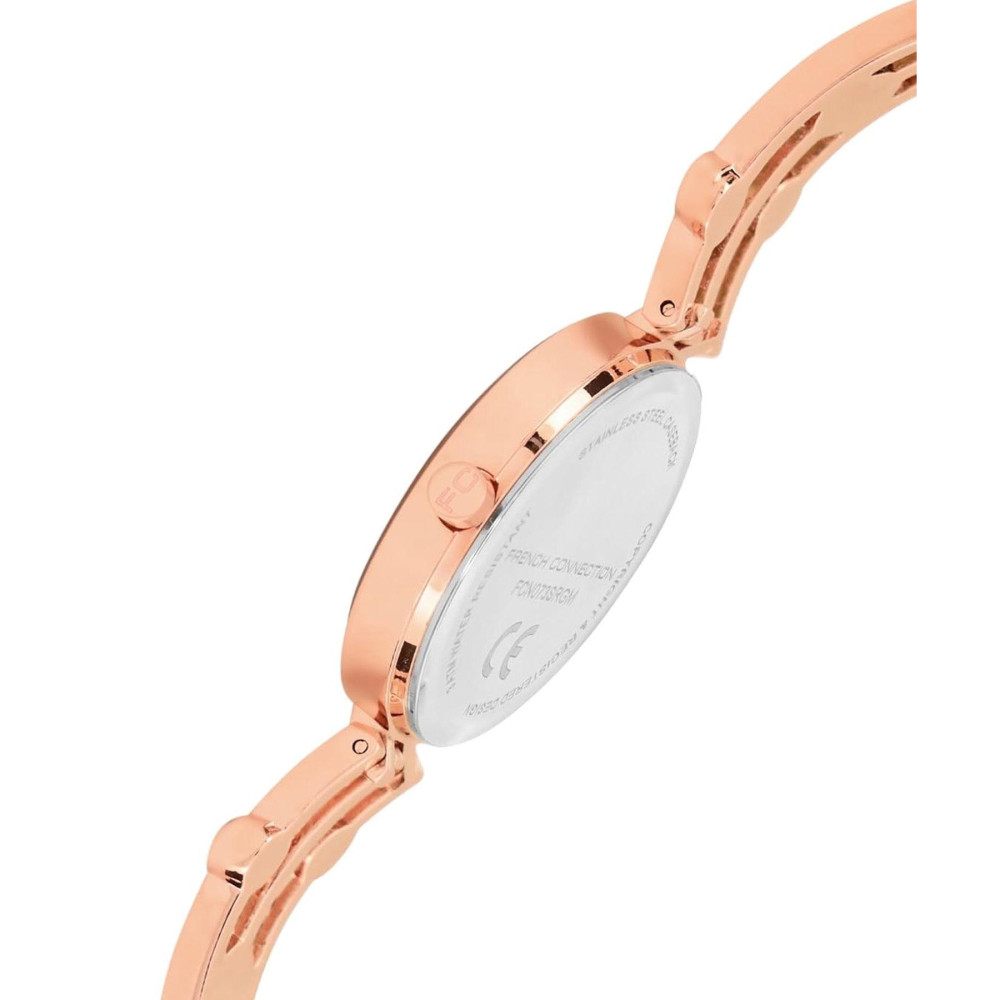 ساعت مچی زنانه اصل | برند فرنچ کانکشن | مدل FCN073URGM