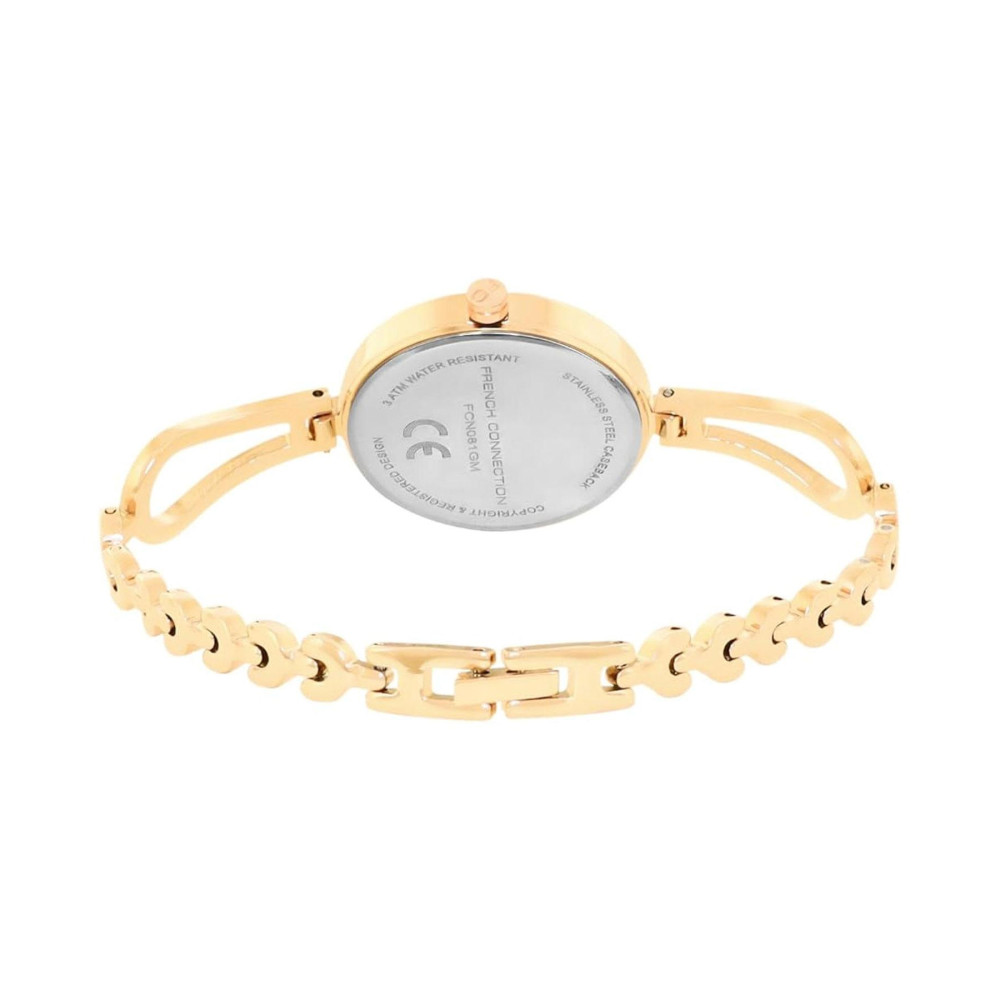 ساعت مچی زنانه اصل | برند فرنچ کانکشن | مدل FCN081GM