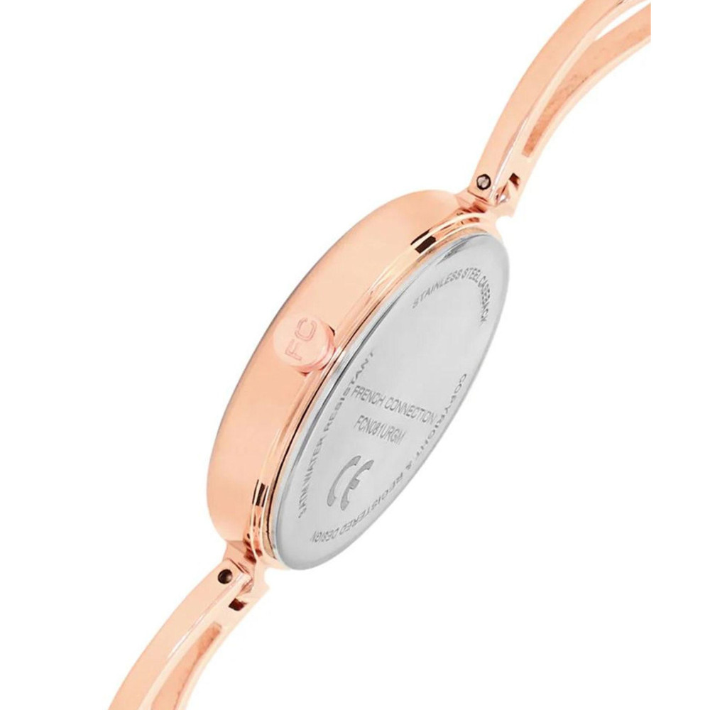 ساعت مچی زنانه اصل | برند فرنچ کانکشن | مدل FCN081URGM