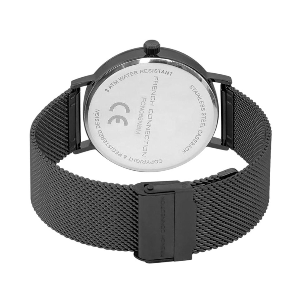 ساعت مچی مردانه اصل | برند فرنچ کانکشن | مدل FCN086NBM