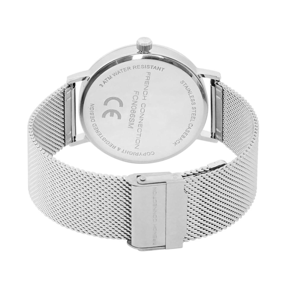 ساعت مچی مردانه اصل | برند فرنچ کانکشن | مدل FCN086SM