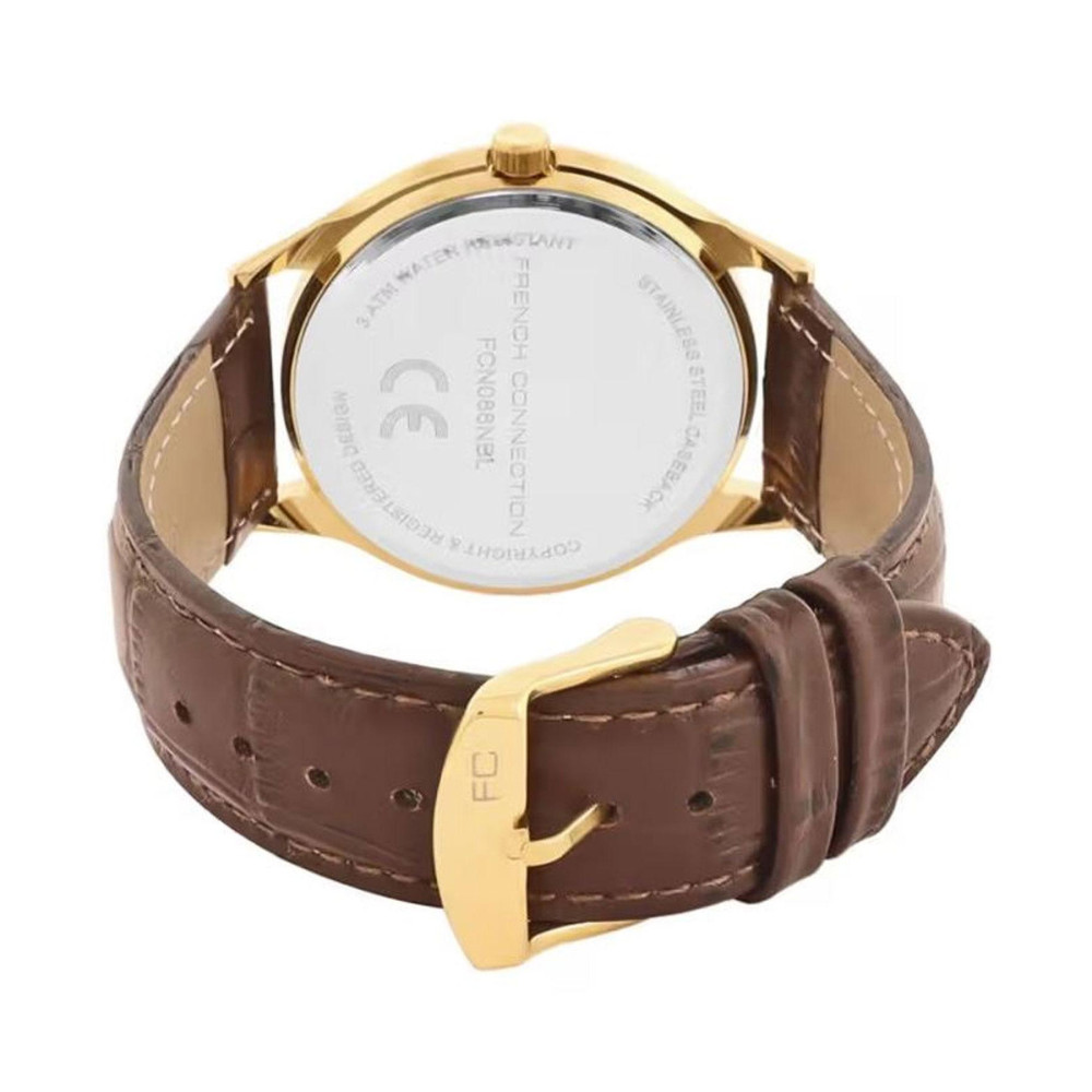 ساعت مچی مردانه اصل | برند فرنچ کانکشن | مدل FCN088NBL