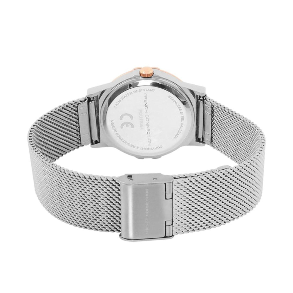 ساعت مچی زنانه اصل | برند فرنچ کانکشن | مدل FCU1BSM