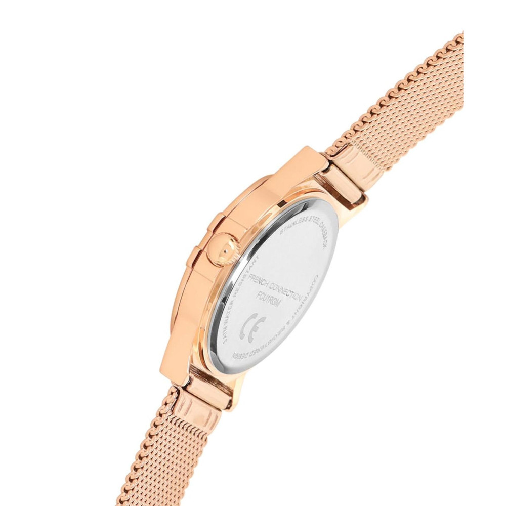 ساعت مچی زنانه اصل | برند فرنچ کانکشن | مدل FCU1RGM