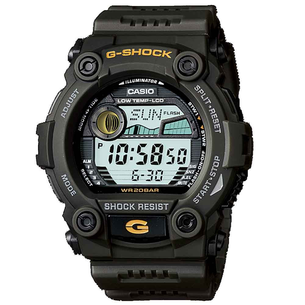 ساعت مچی مردانه اصل | برند کاسیو | مدل G-7900-3DR