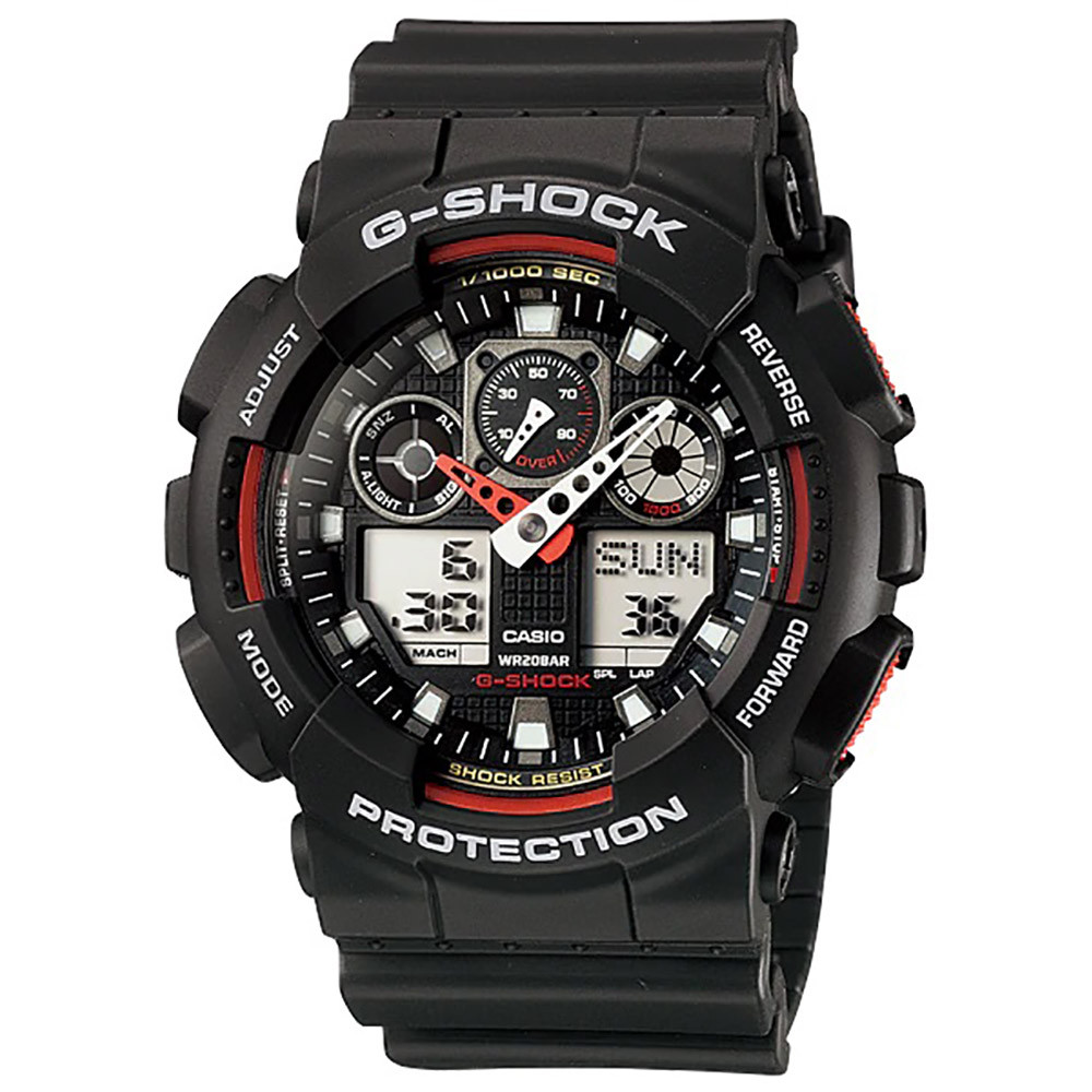 ساعت مچی اصل | برند کاسیو | مدل GA-100-1A4