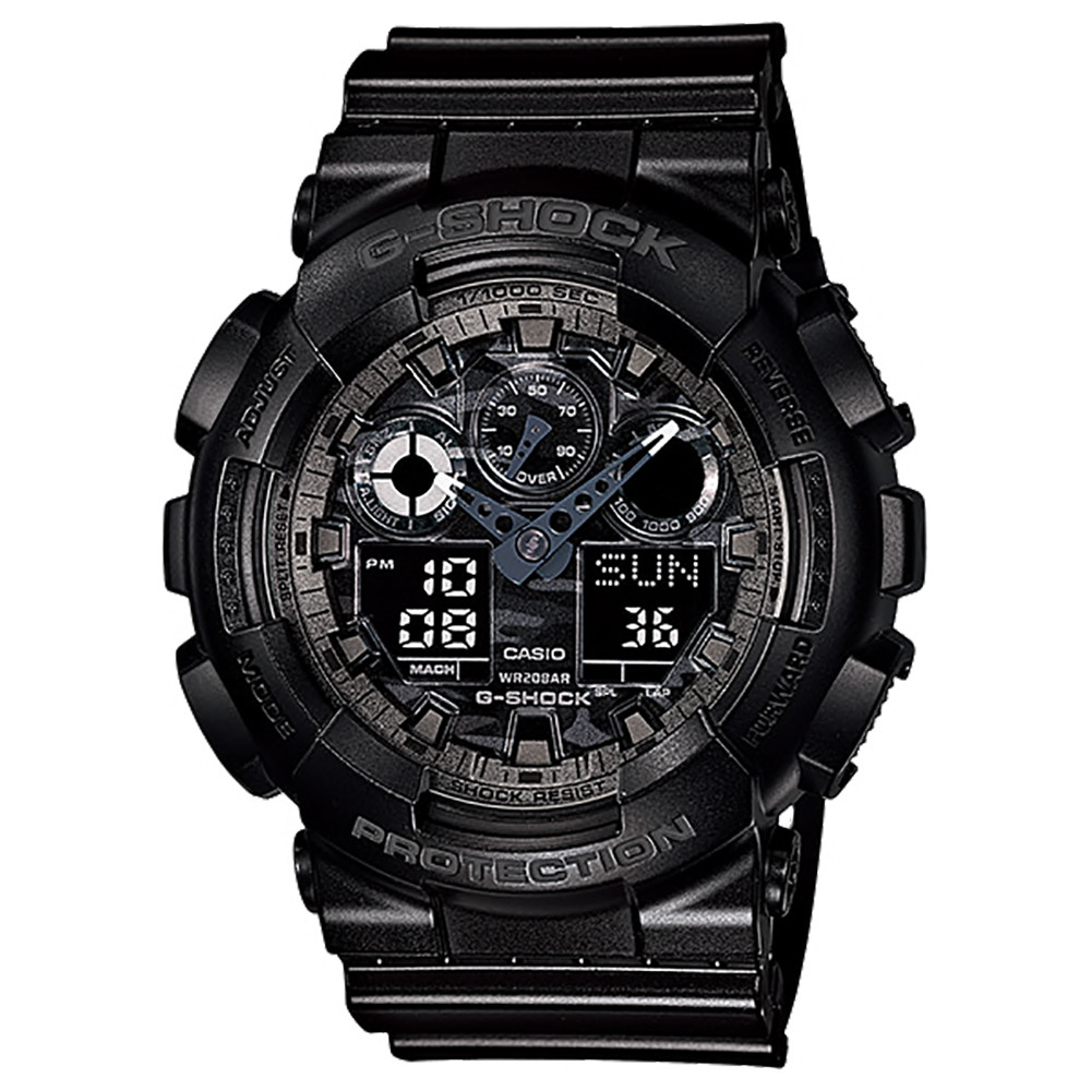 ساعت مچی مردانه اصل | برند کاسیو | مدل GA-100CF-1ADR