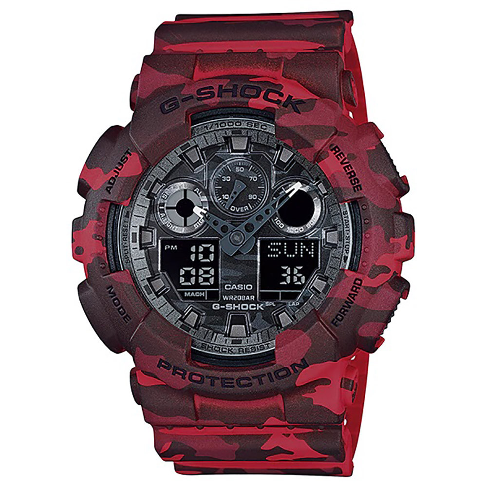 قیمت و خرید ساعت مچی کاسیو مردانه مدل GA-100CM-4A | تیک تاک گالری