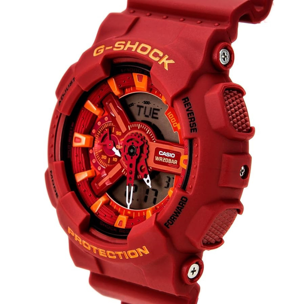 ساعت مچی مردانه اصل | برند کاسیو | مدل GA-110AC-4ADR