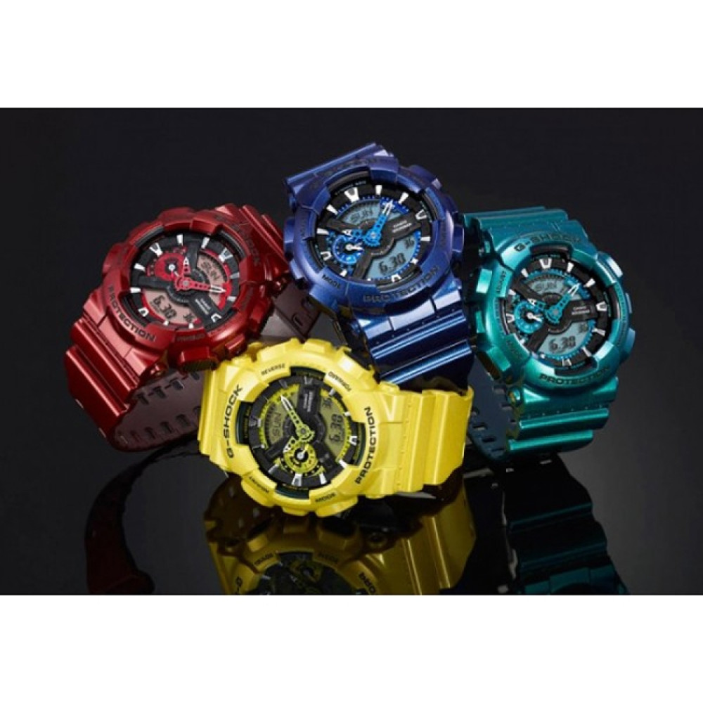 ساعت مچی مردانه اصل | برند کاسیو | مدل GA-110NM-4ADR