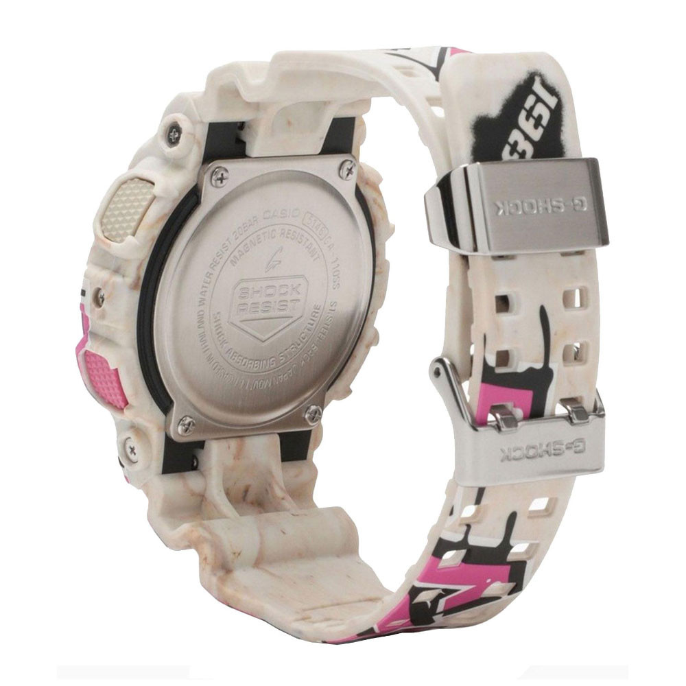 ساعت مچی مردانه اصل | برند کاسیو | مدل GA-110SS-1ADR