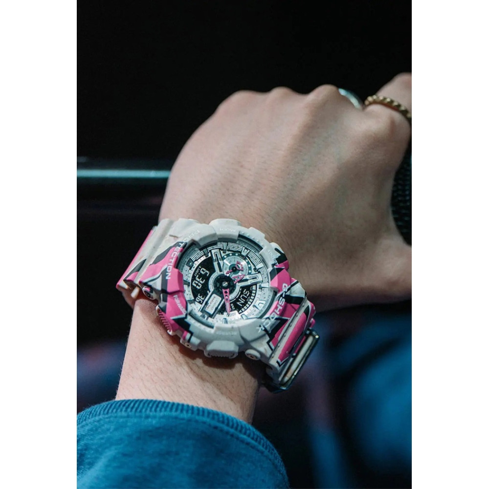 ساعت مچی مردانه اصل | برند کاسیو | مدل GA-110SS-1ADR