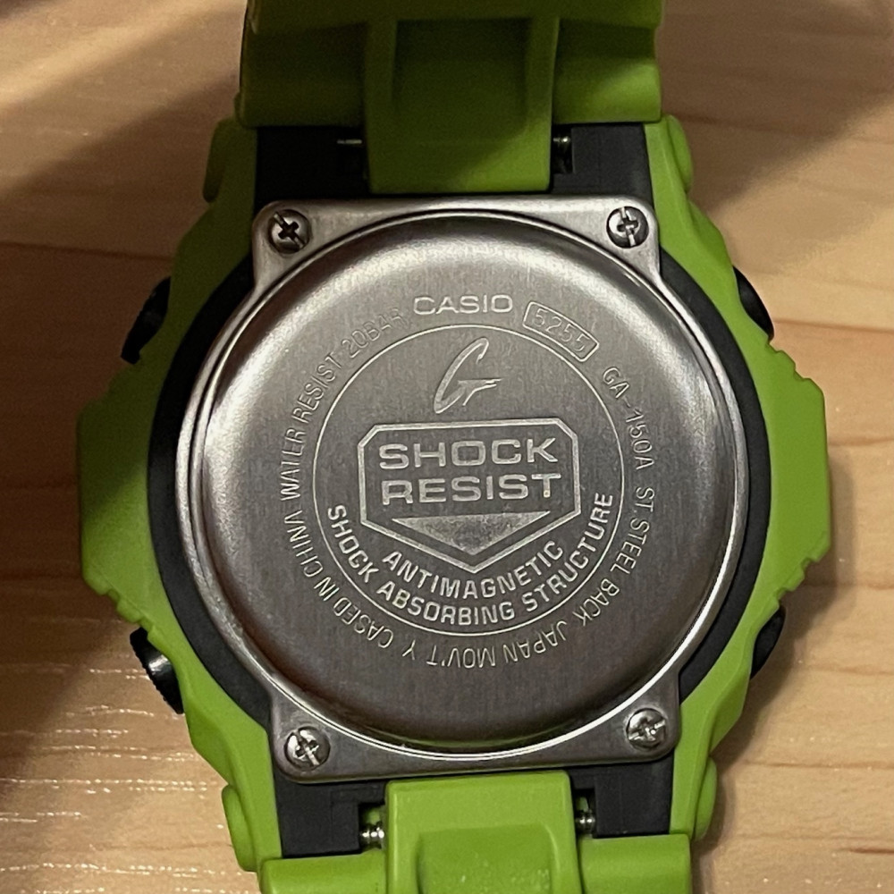 ساعت مچی مردانه اصل | برند کاسیو | مدل GA-150A-3ADR