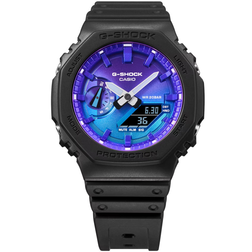 ساعت مچی مردانه اصل | برند کاسیو | مدل GA-2100FL-1ADR