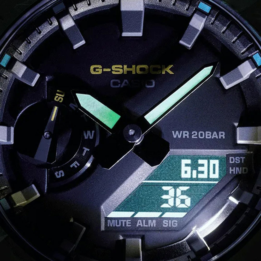 ساعت مچی مردانه اصل | برند کاسیو | مدل GA-2100FR-3ADR