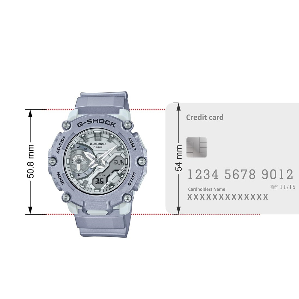 ساعت مچی مردانه اصل | برند کاسیو | مدل GA-2200FF-8ADR