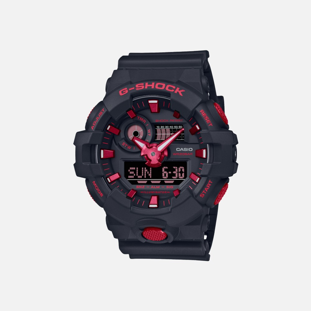 ساعت مچی مردانه اصل | برند کاسیو | مدل GA-700BNR-1ADR