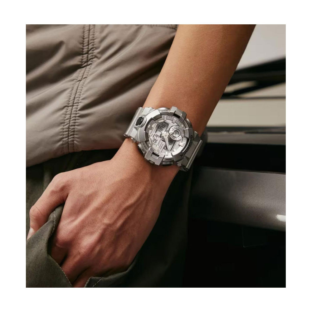 ساعت مچی مردانه اصل | برند کاسیو | مدل GA-700FF-8ADR
