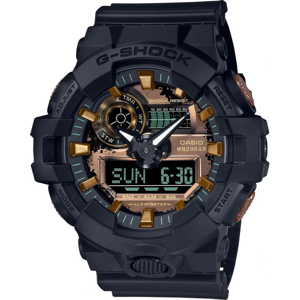 ساعت مچی مردانه اصل | برند کاسیو | مدل GA-700RC-1ADR