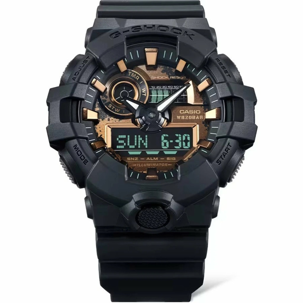 ساعت مچی مردانه اصل | برند کاسیو | مدل GA-700RC-1ADR