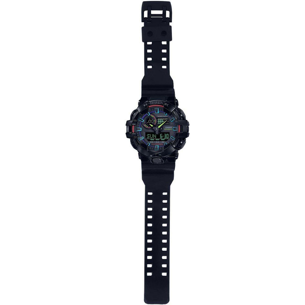 ساعت مچی مردانه اصل | برند کاسیو | مدل GA-700RGB-1ADR