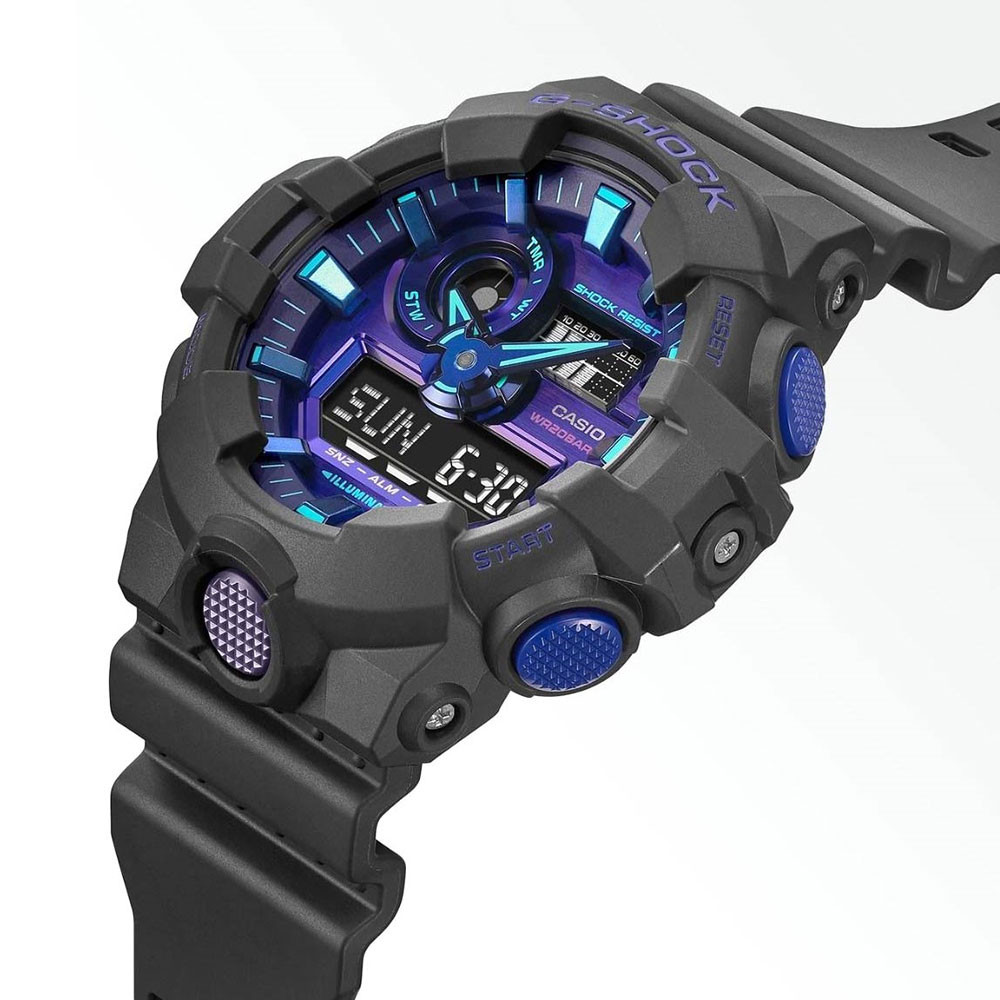 ساعت مچی مردانه اصل | برند کاسیو | مدل GA-700VB-1ADR