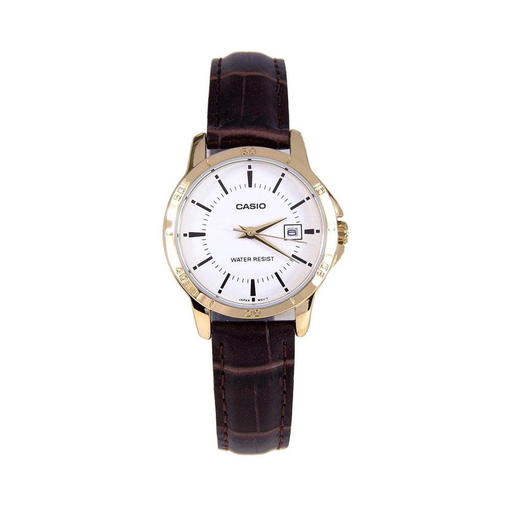 ساعت مچی زنانه اصل | برند کاسیو | مدل LTP-V004GL-7A