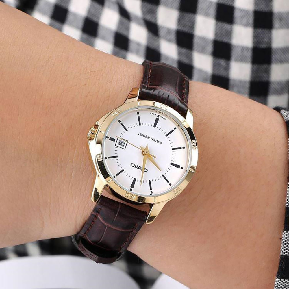 ساعت مچی زنانه اصل | برند کاسیو | مدل LTP-V004GL-7A