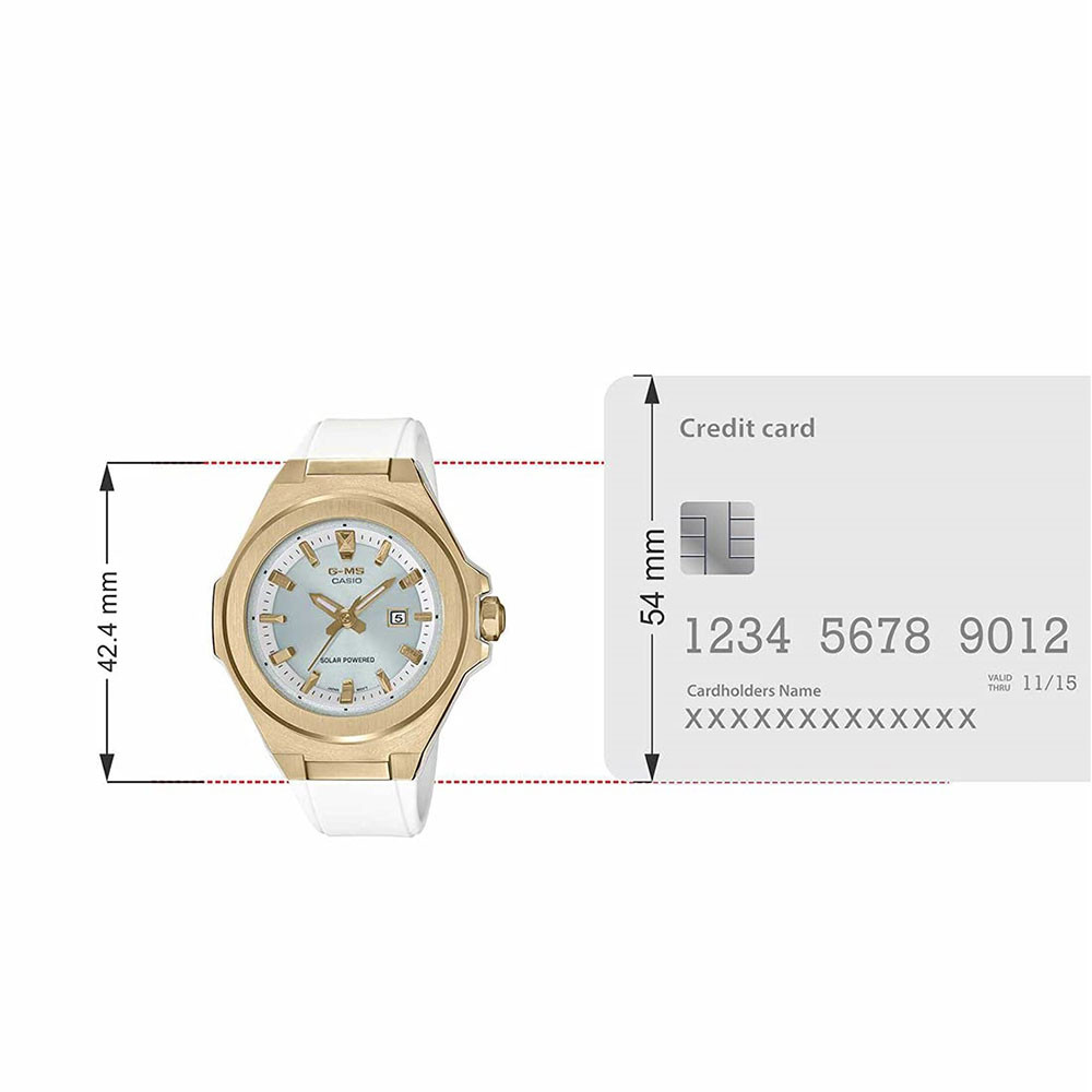 ساعت مچی زنانه اصل | برند کاسیو | مدل MSG-S500G-7ADR