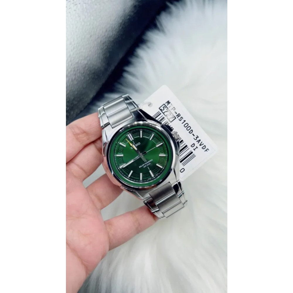 ساعت مچی مردانه اصل | برند کاسیو | مدل MTP-RS100D-3AVDF