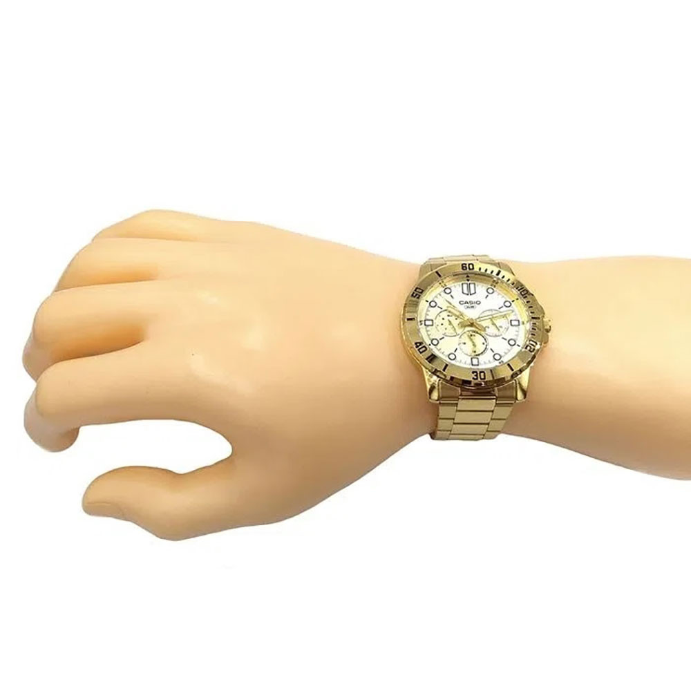 ساعت مچی مردانه اصل | برند کاسیو | مدل MTP-VD300G-9EUDF