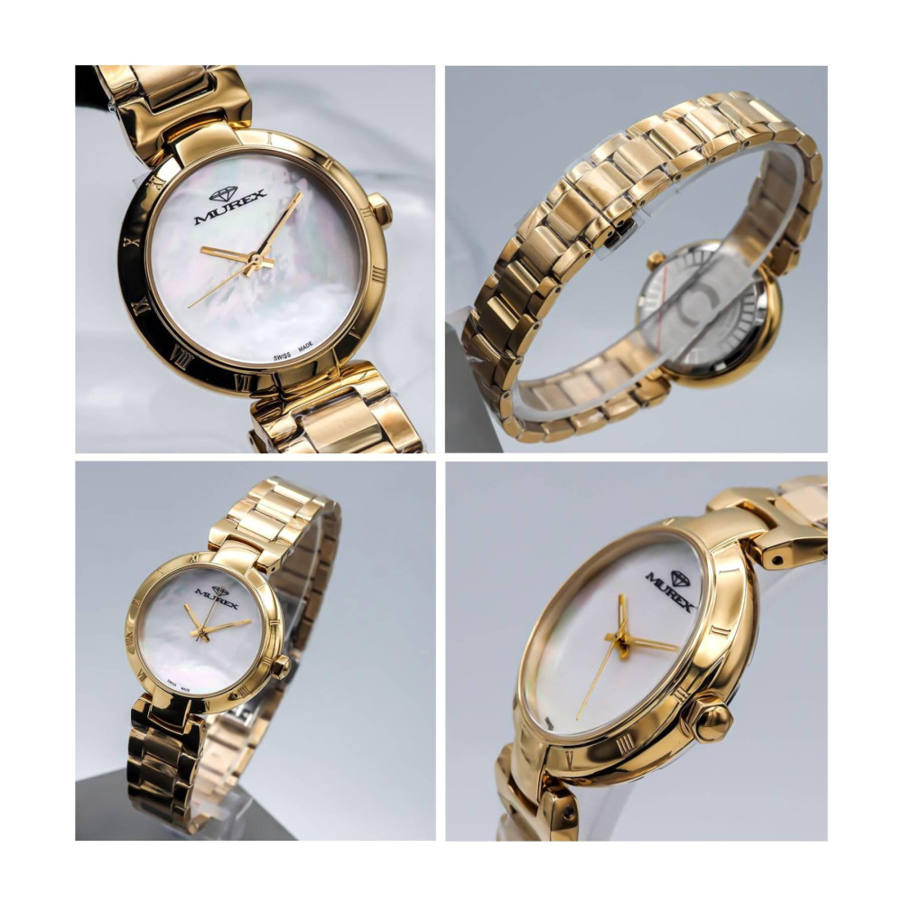 ساعت مچی زنانه اصل | برند مورکس | مدل MUL547-GG-7