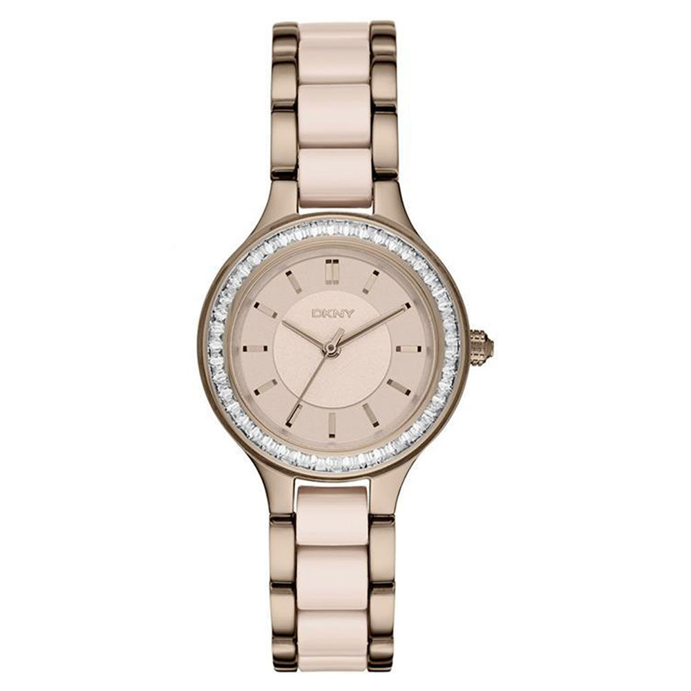 ساعت مچی زنانه اصل | برند دی کی ان وای | مدل NY2467