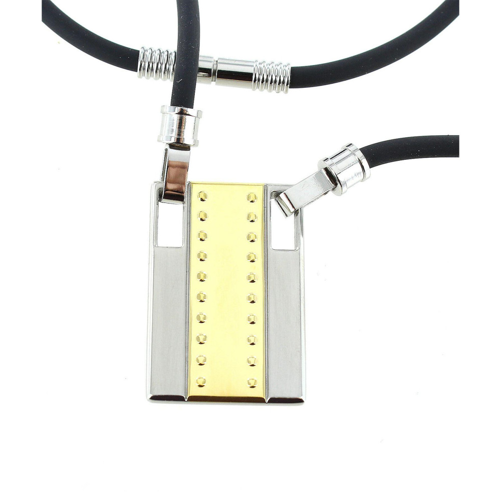 گردنبند مردانه اصل | برند روشه | مدل P024087