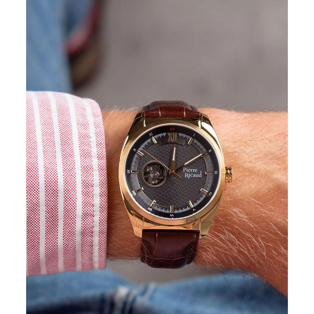 ساعت مچی مردانه اصل | برند پیر ریکاد | مدل P60052.1266A